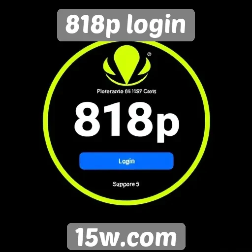 Suporte ao cliente e recursos do 818p login