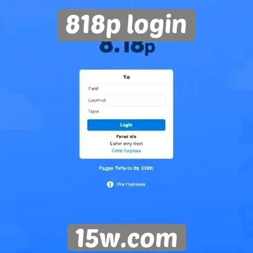 Depósitos e saques no 818p login simplificados