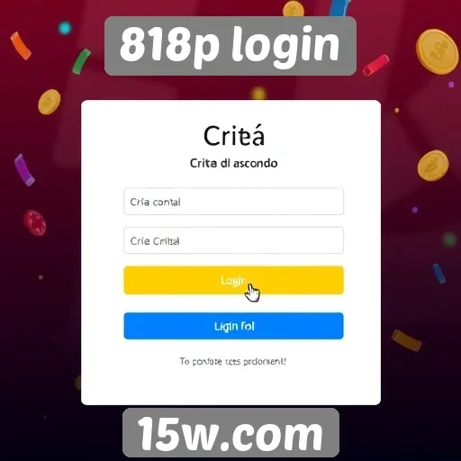 Como criar uma conta no 818p login