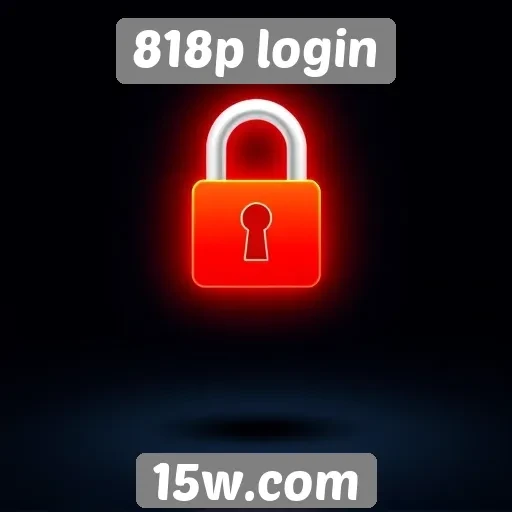 Segurança no acesso ao site 818p login